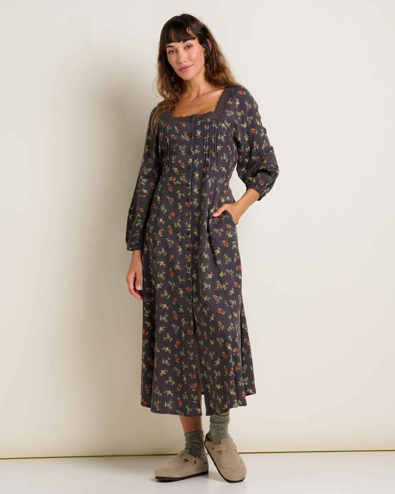 Manzana Square Neck Dress