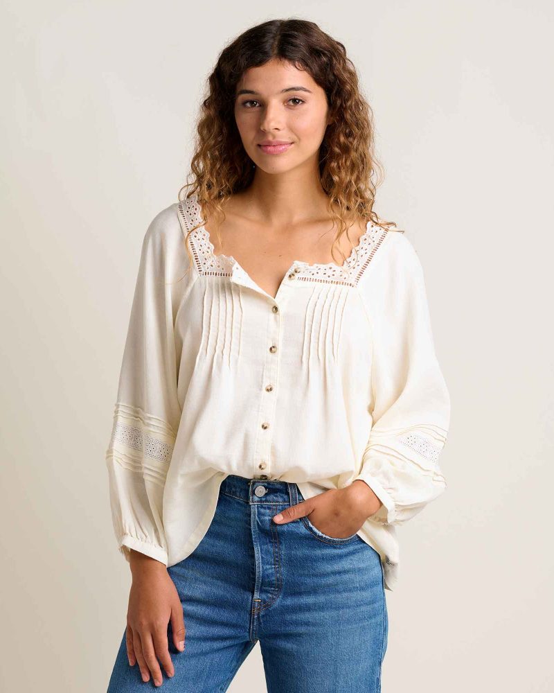 Manzana Peasant Long Sleeve Shirt