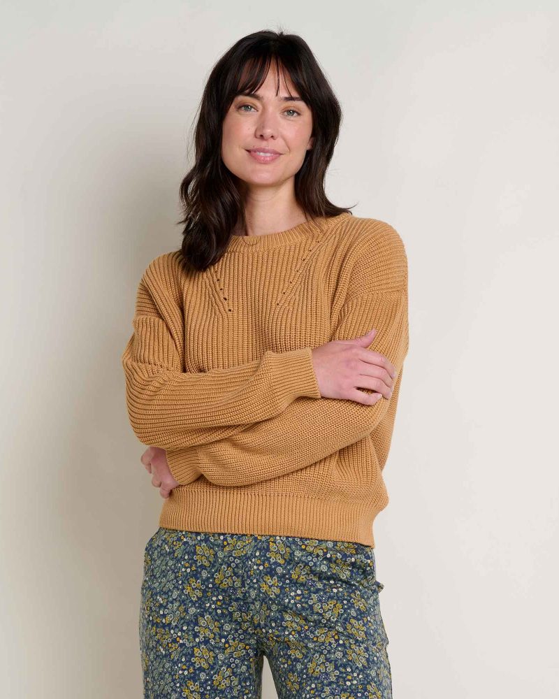 Bianca Shaker Crew Sweater