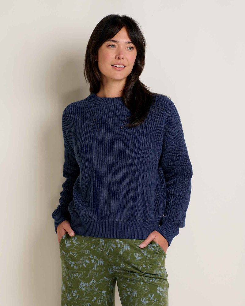 Bianca Shaker Crew Sweater