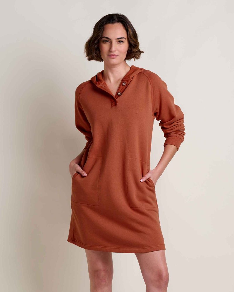 Fernscape Hooded Dress