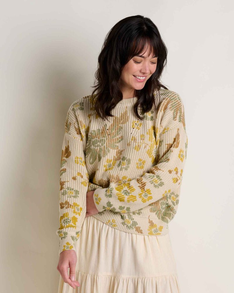 Bianca Pattern Crew Sweater