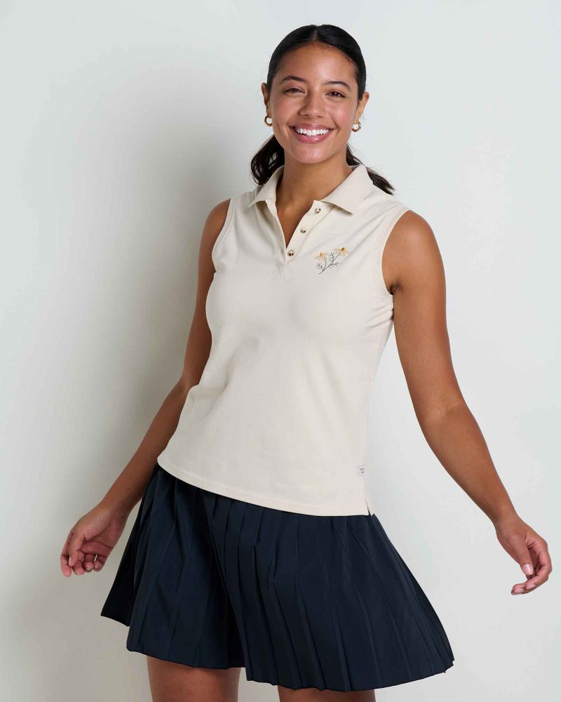 Yerba Sleeveless Polo