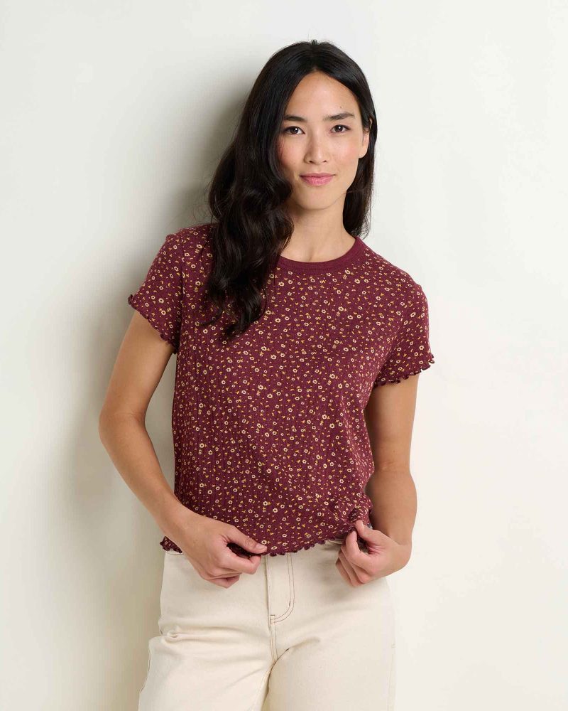 Foothill Pointelle Baby Tee