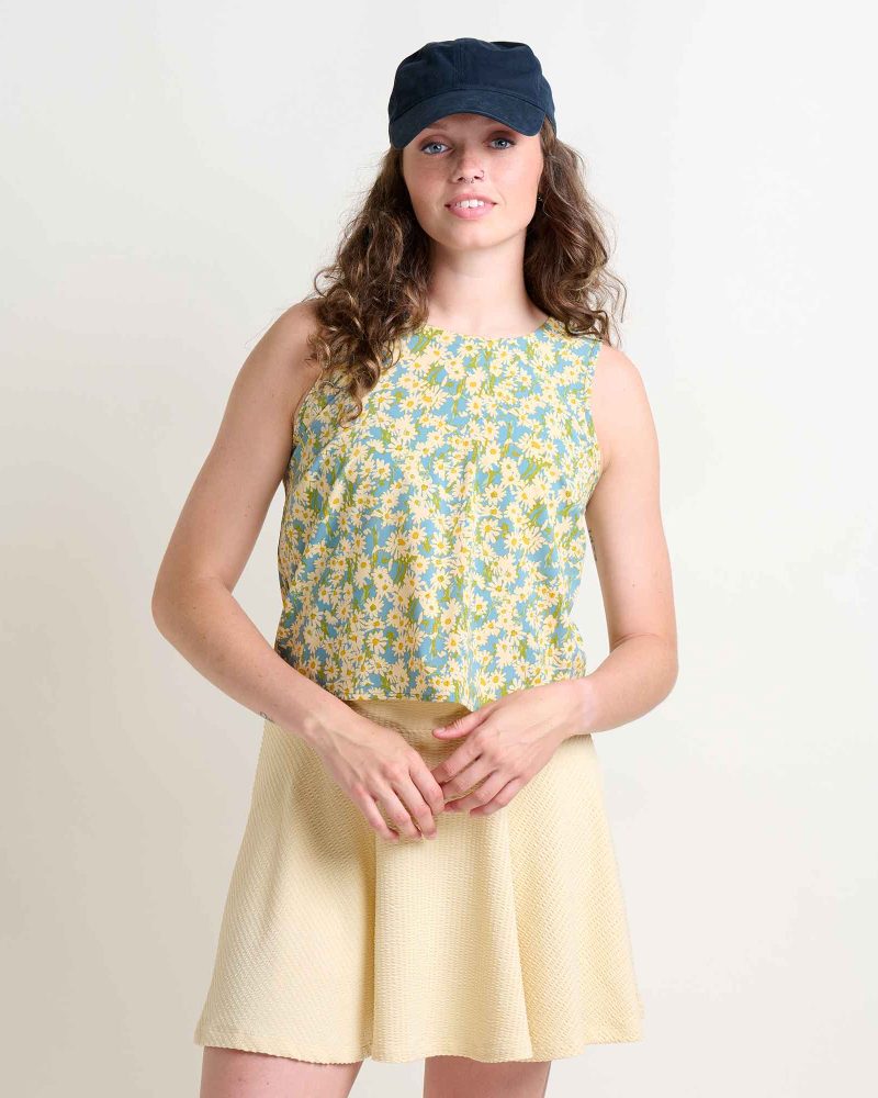 Sunkissed Button Back Tank