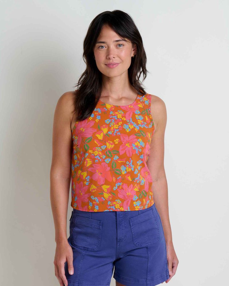 Sunkissed Button Back Tank