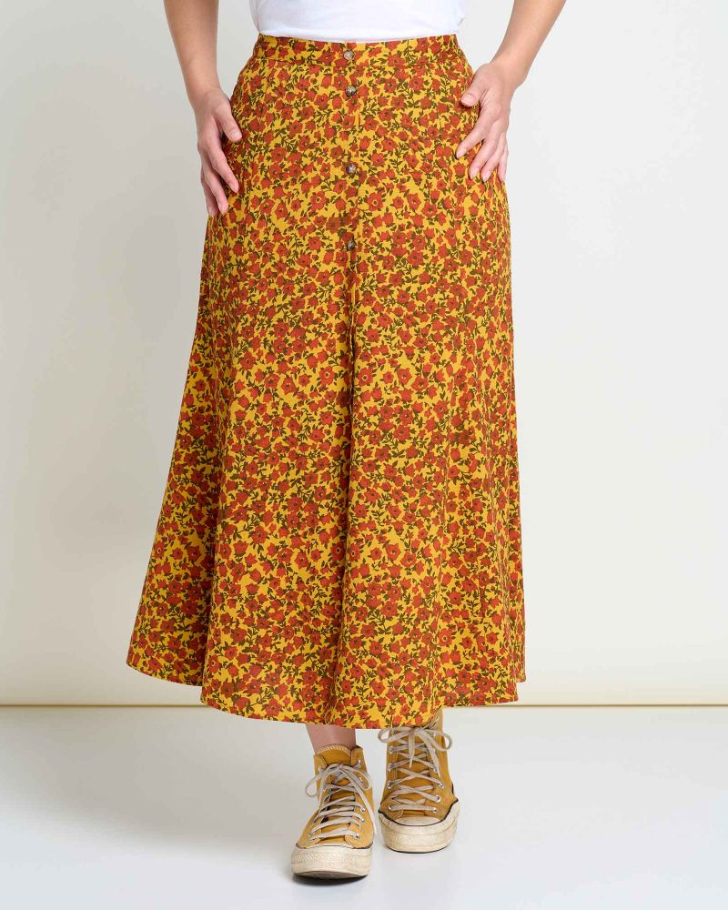 Manzana Paneled Midi Skirt