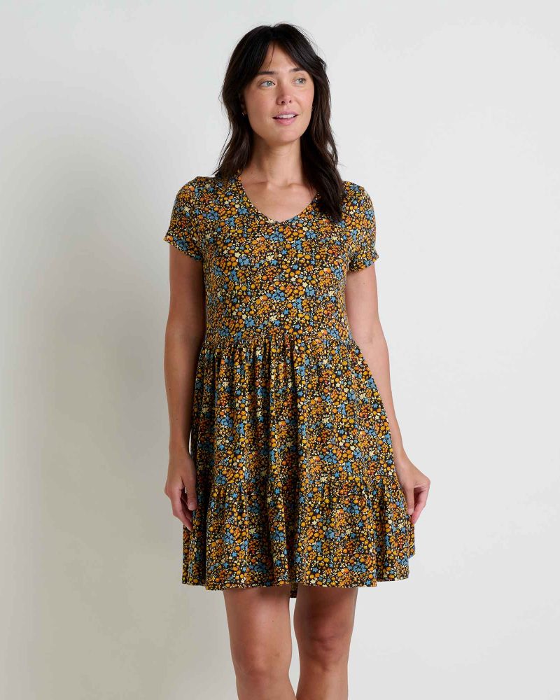 Marley Tiered Short Sleeve Dress