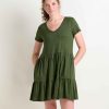 Marley Tiered Short Sleeve Dress