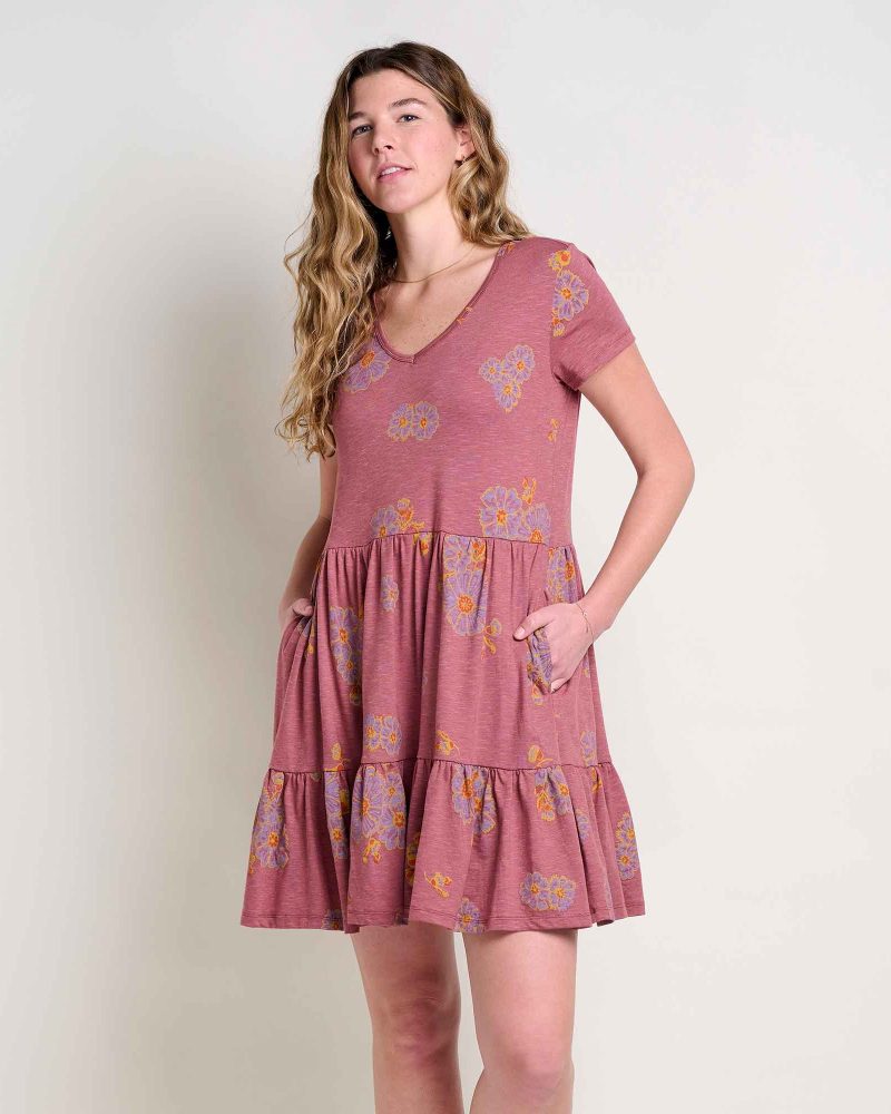 Marley Tiered Short Sleeve Dress