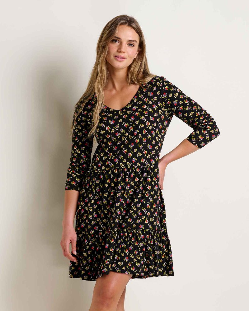 Marley Tiered Long Sleeve Dress