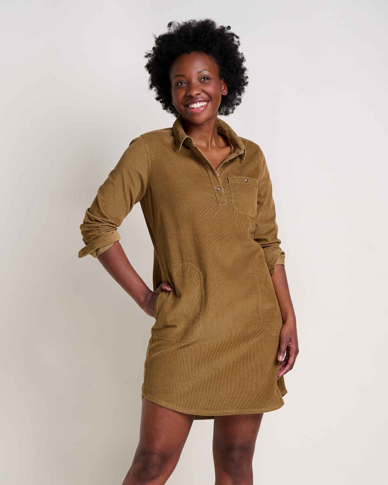 Scouter Cord Shirtdress
