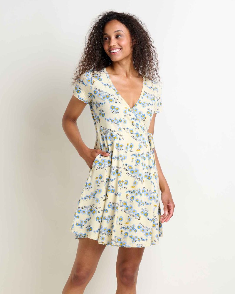 Freesia Wrap Dress