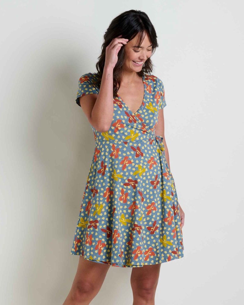 Freesia Wrap Dress
