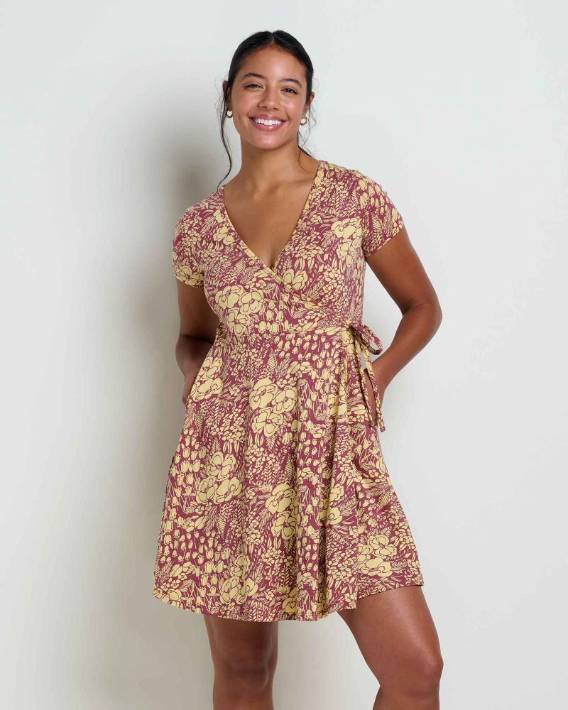 Freesia Wrap Dress